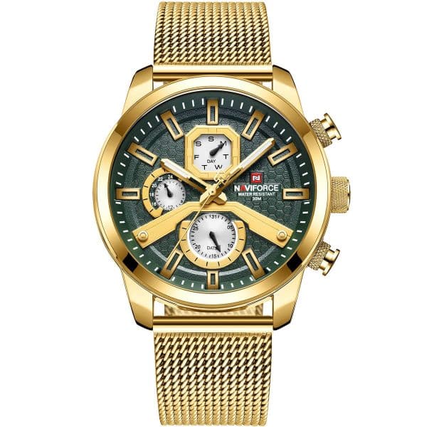 Naviforce Men's Watch NF9211S G GN | Watches Prime