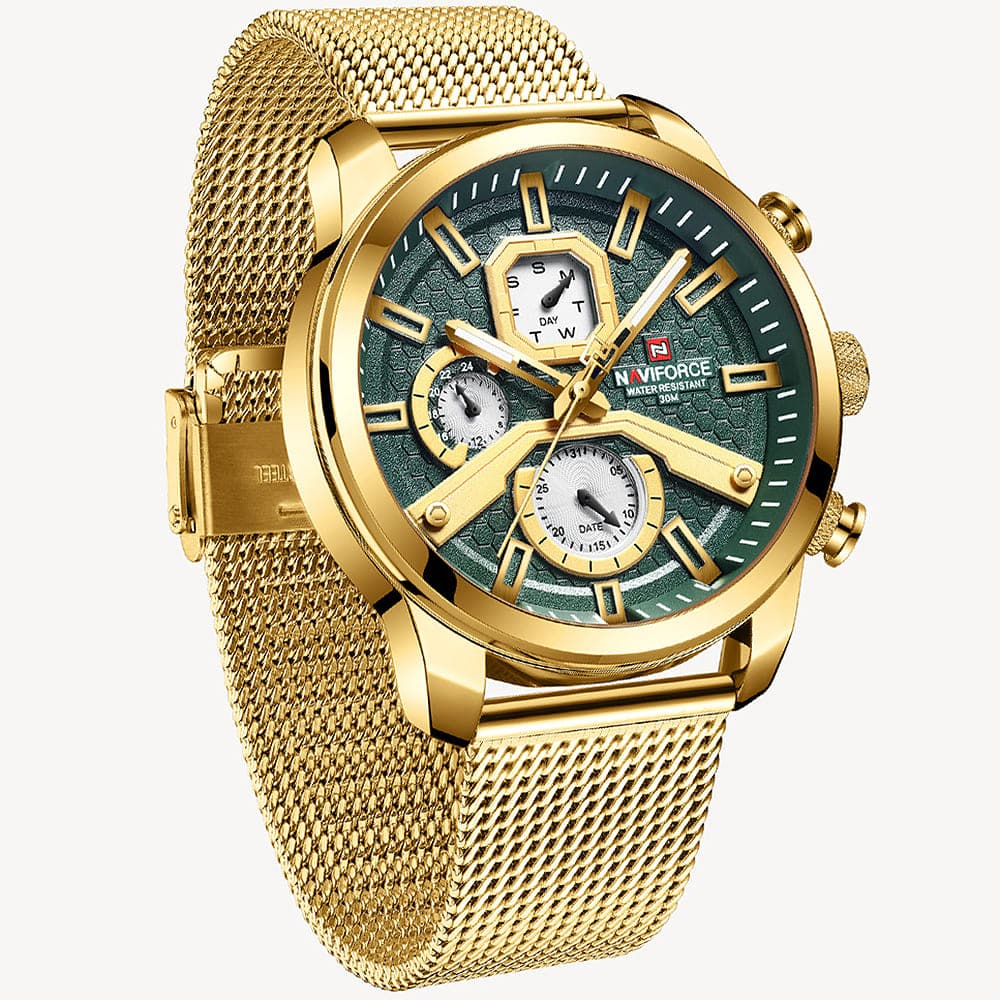 Naviforce Men's Watch NF9211S G GN | Watches Prime
