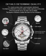 Naviforce Men's Watch NFS1001 S W B | Watches Prime