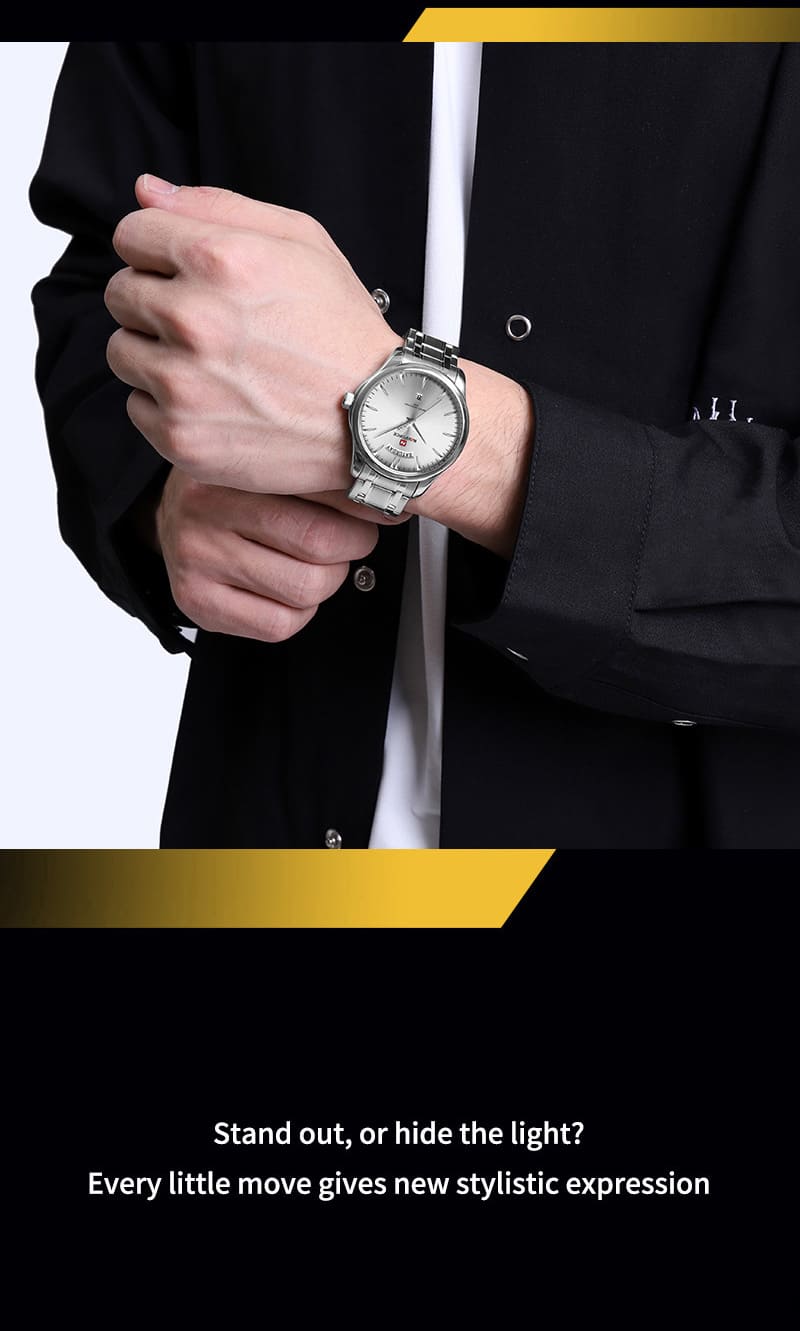 Naviforce Men's Watch NF9213 S W | Watches Prime Naviforce Men's Watch NF9213 S W | Watches Prime