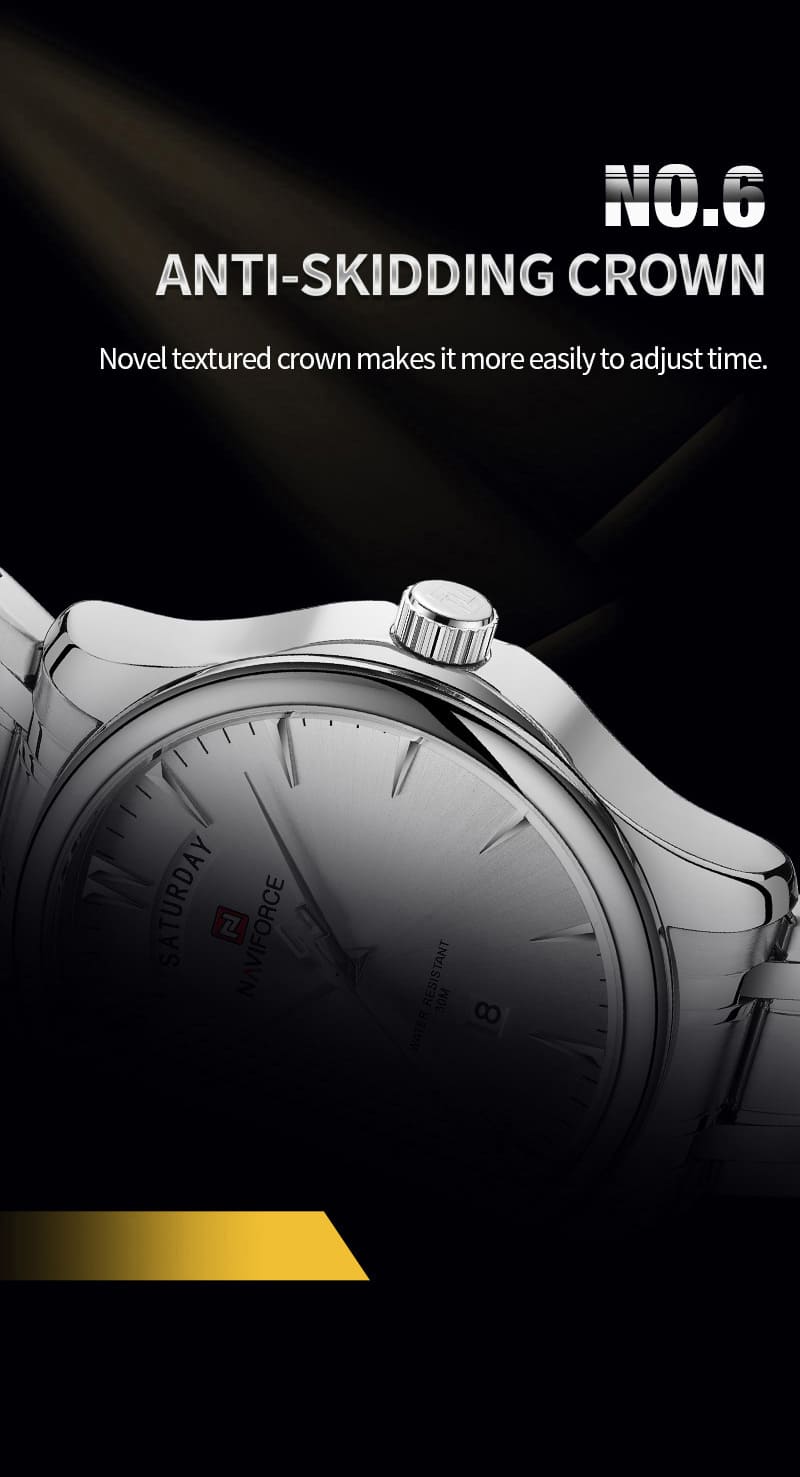 Naviforce Men's Watch NF9213 S W | Watches Prime Naviforce Men's Watch NF9213 S W | Watches Prime