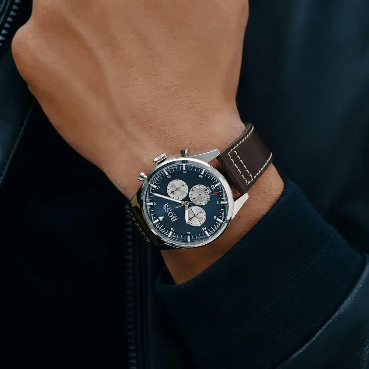 Hugo Boss Men's Watch Pioneer 1513709 | Watches Prime