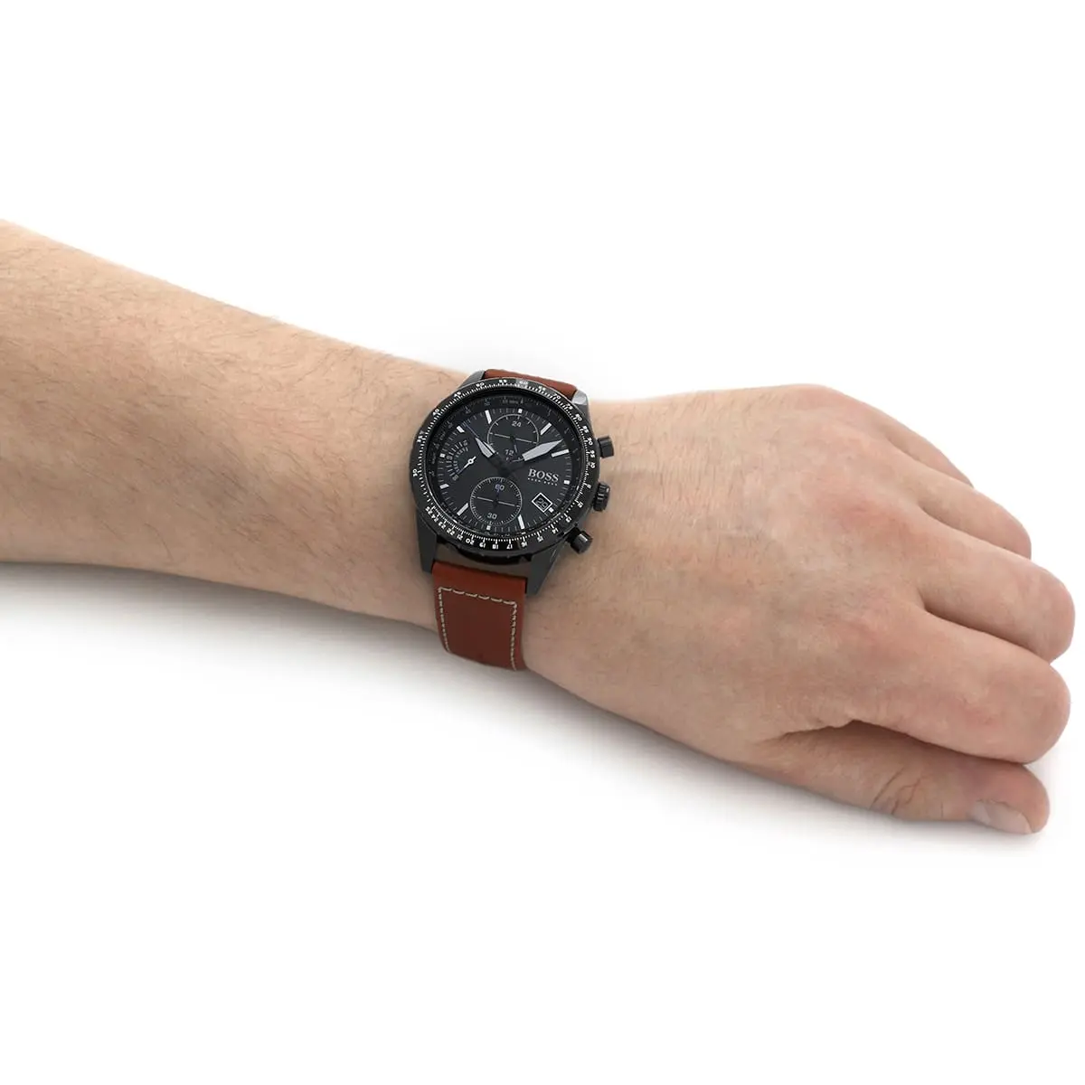 Hugo Boss Men's Watch Pilot Edition Chrono 1513851 | Watches Prime
