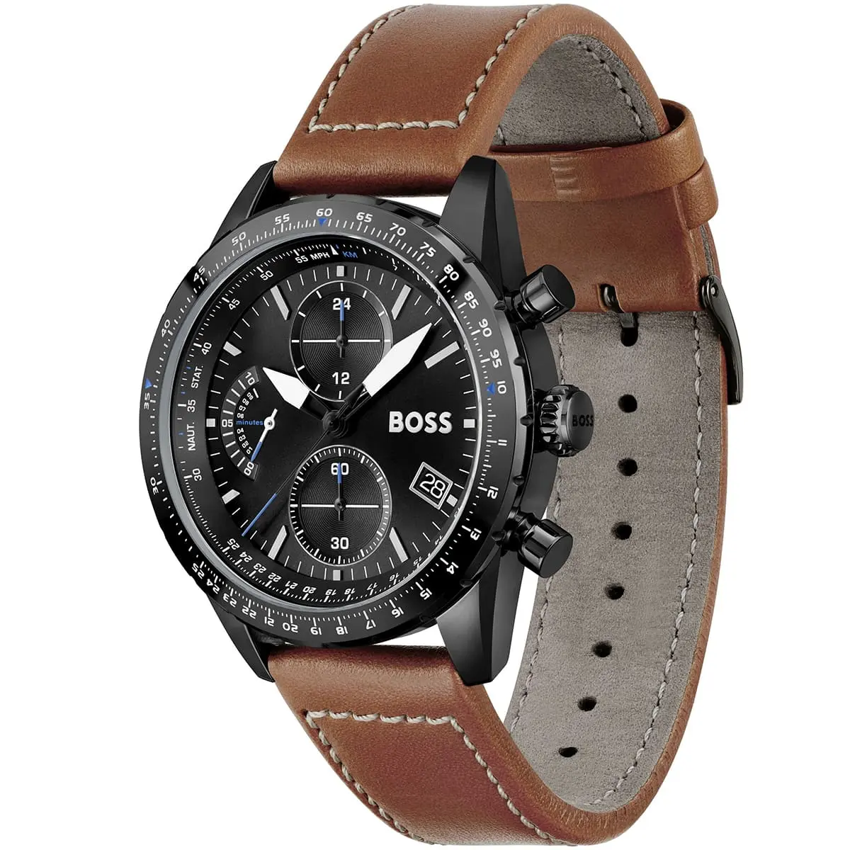 Hugo Boss Men's Watch Pilot Edition Chrono 1513851 | Watches Prime