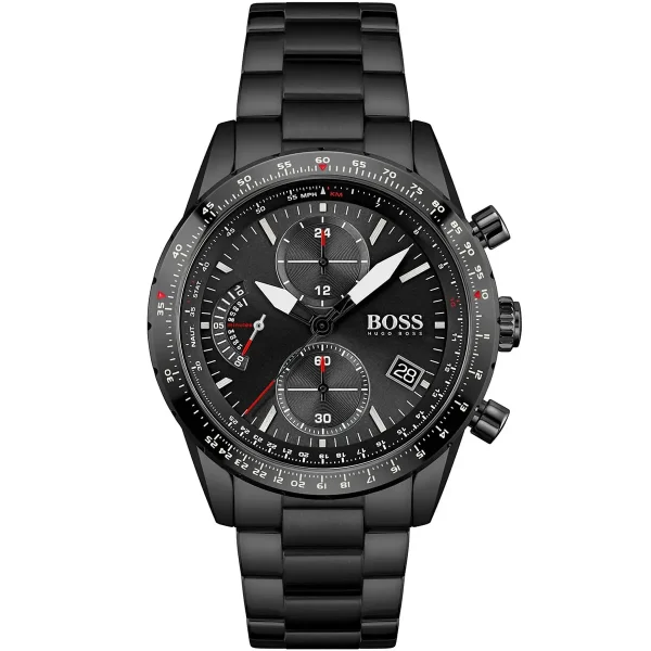 Hugo Boss Men's Watch Pilot Edition Chrono 1513854 | Watches Prime