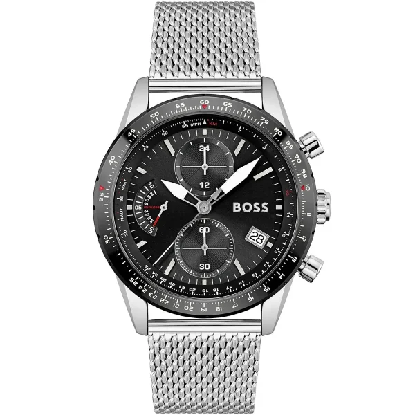 Hugo Boss Men's Watch Pilot Edition 1513886 | Watches Prime