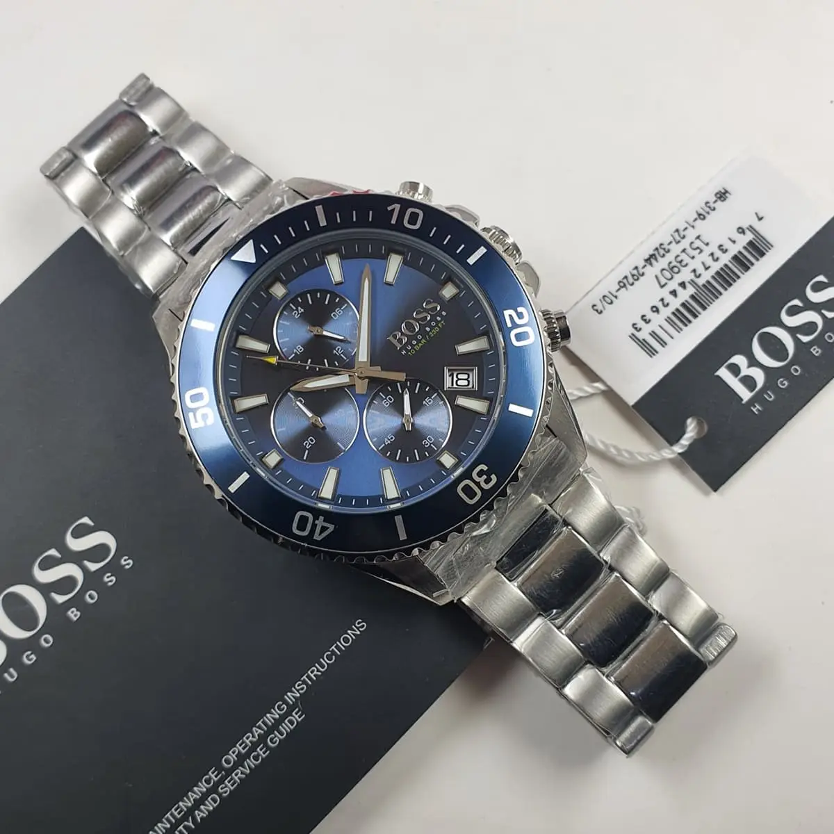 Hugo Boss Men's Watch Admiral 1513907 | Watches Prime