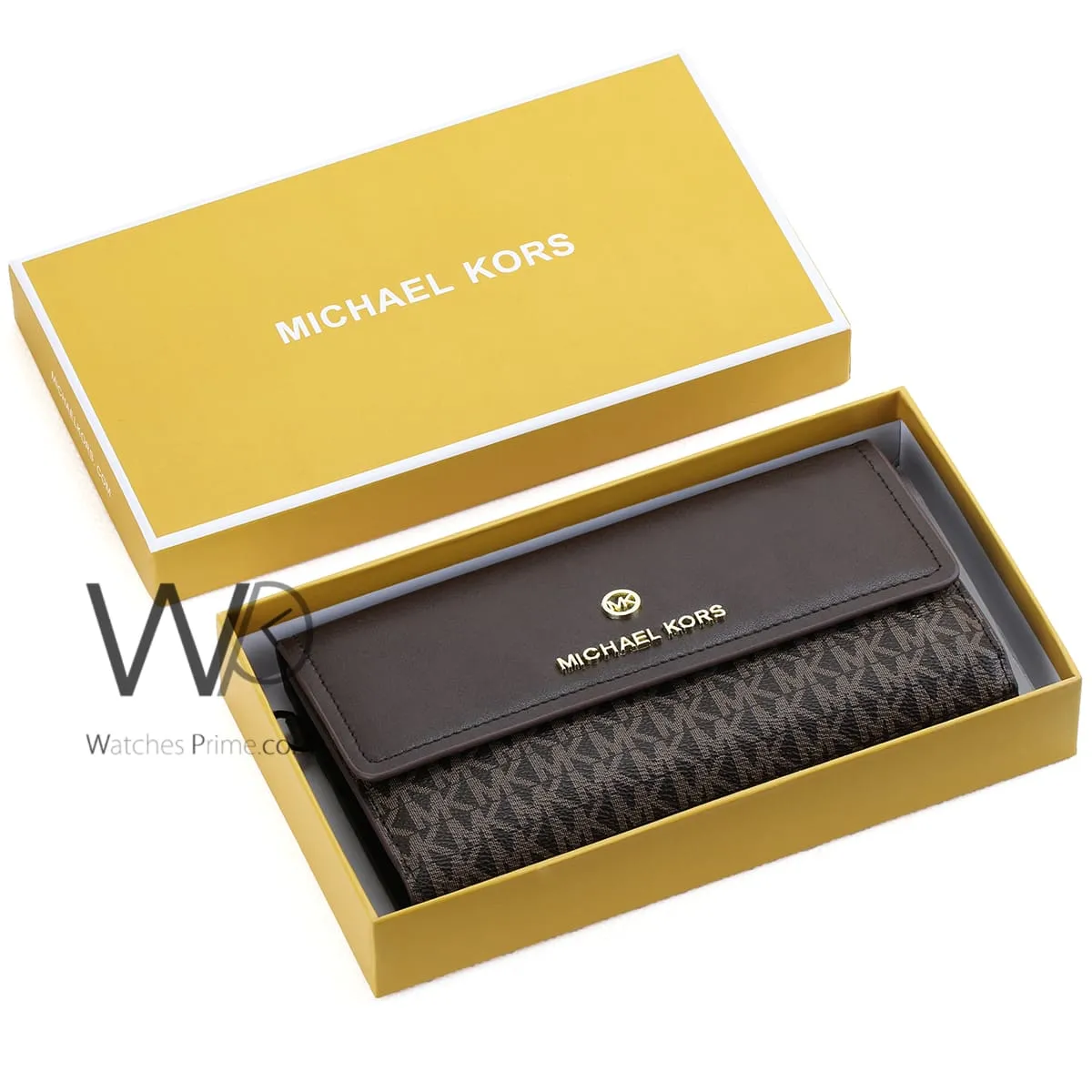 Michael Kors MK Wallet Leather Brown women | Watches Prime