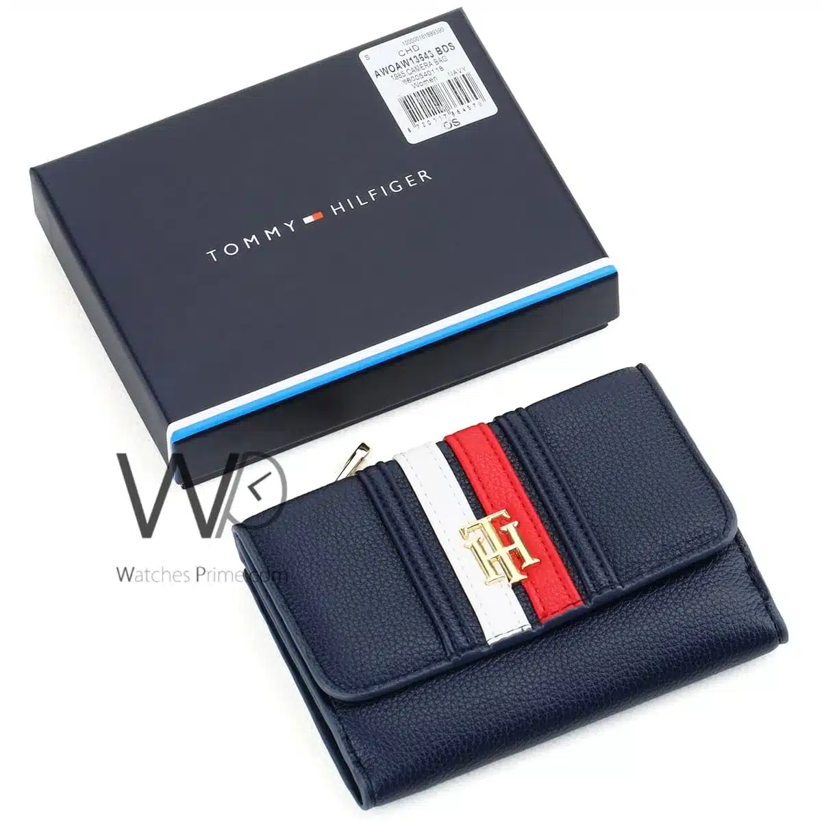 Tommy Hilfiger TH wallet Navy Blue For Women | Watches Prime