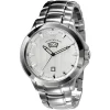 Ar0633 emporio armani watch men silver dial stainless steel metal strap quartz battery analog