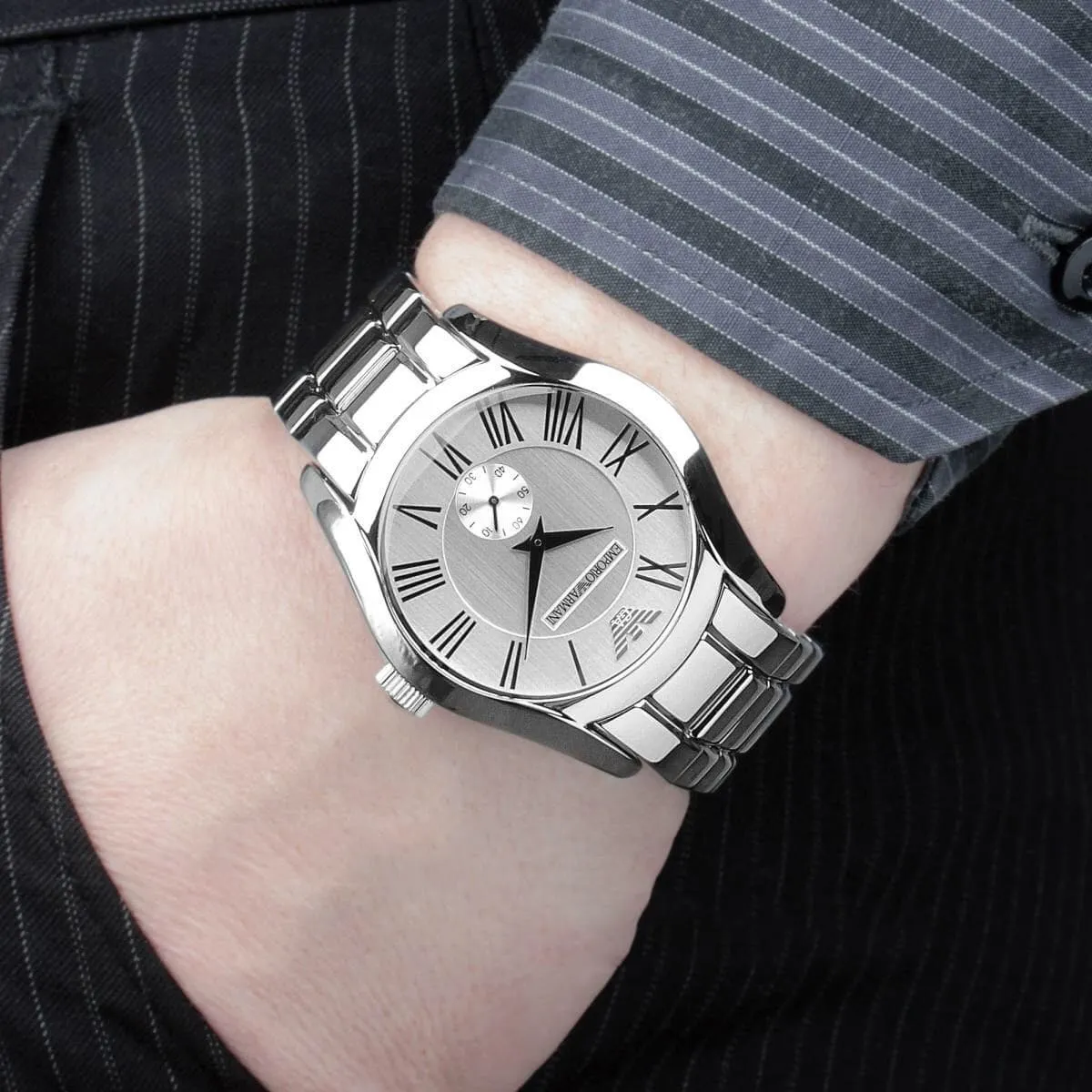 Emporio Armani Men's Watch Classic AR0647 | Watches Prime