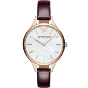 Emporio Armani Ladies Watch Gianni T-Bar AR11061 | Watches Prime