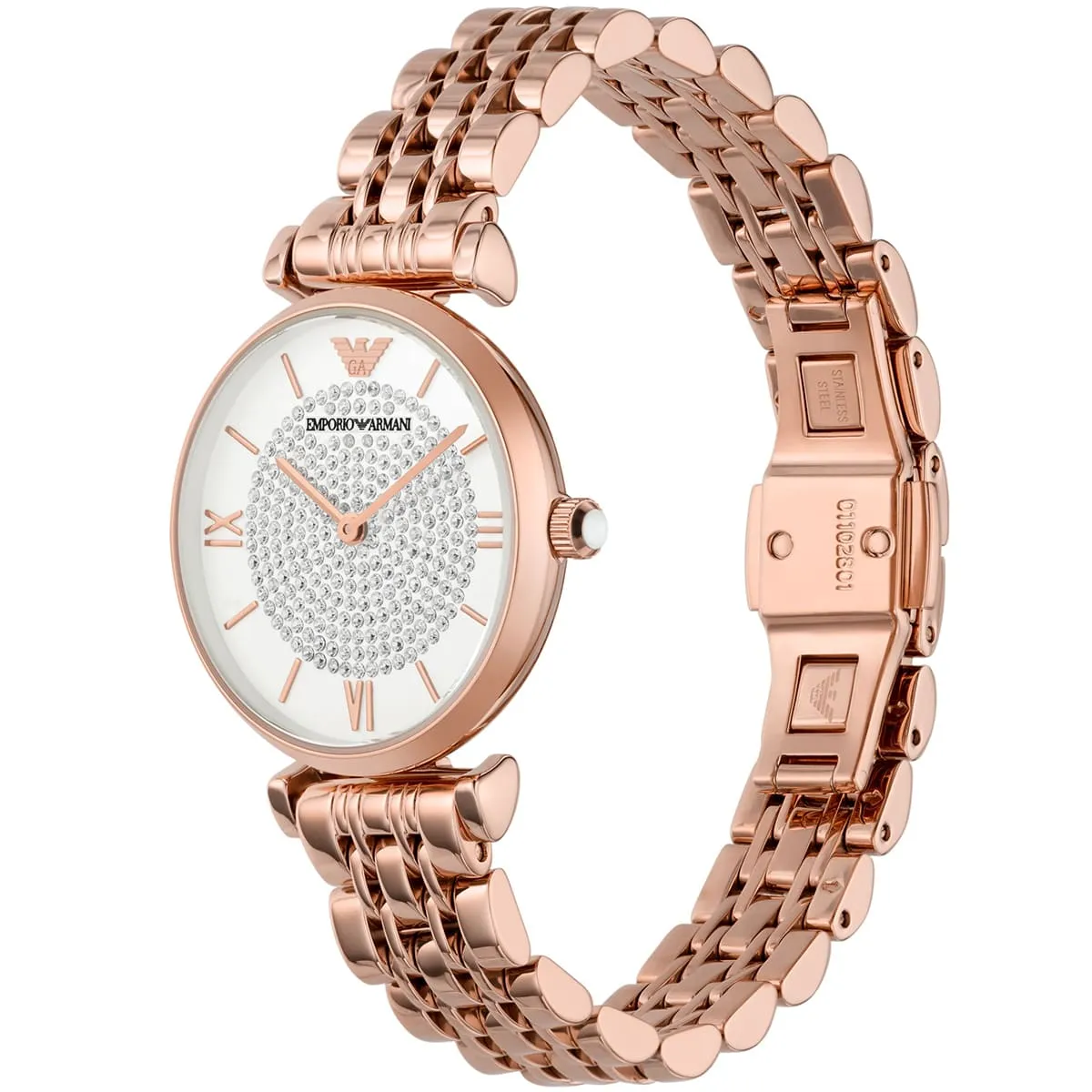 Emporio Armani Ladies Watch Gianni T Bar AR11244 Watches Prime