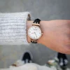 ساعة امبوريو ارماني نسائية جياني تي بار AR11295 | واتشز برايم