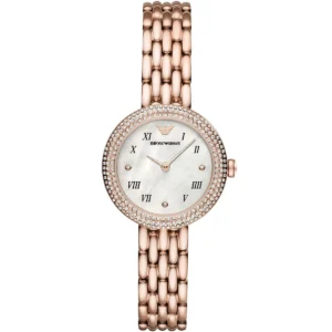 Emporio Armani Ladies Watch Rosa AR11357 | Watches Prime