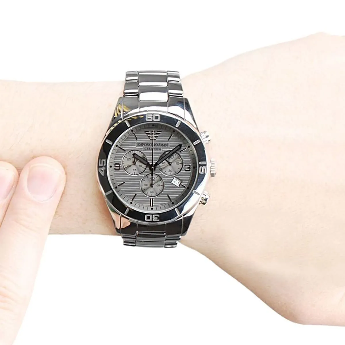 Emporio Armani Men's Watch Leo Large AR1462 | Watches Prime