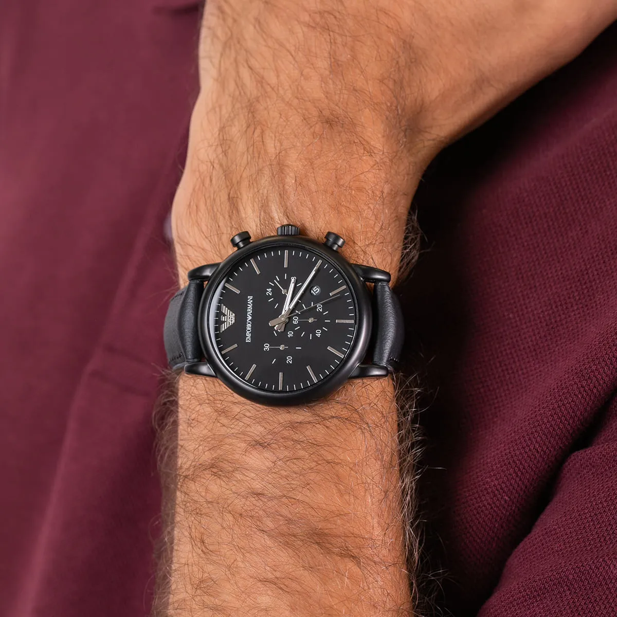 AR1970 Armani Men\'s XLarge Watches Luigi | Emporio Prime Watch