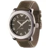 Ar5800 emporio armani watch x large men brown dial leather strap quartz battery analog