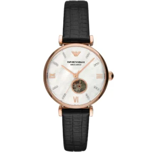 Emporio Armani Ladies Watch Gianni T-Bar AR60043 | Watches Prime