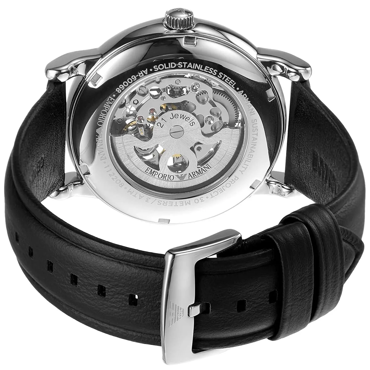 時計 Emporio Armani archive leather watch Emporio Armani archive leather watch