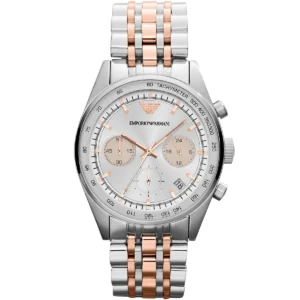 Emporio Armani Ladies Watch New Tazio Medium AR6012 | Watches Prime