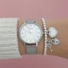 ساعة امبوريو ارماني نسائية كابا AR80029 | واتشز برايم