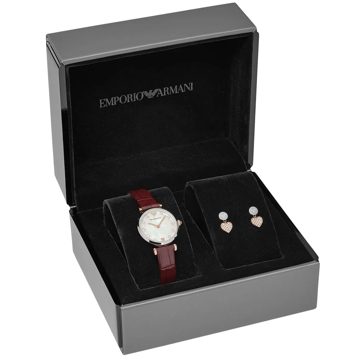 Emporio Armani Ladies Watch Gianni T-Bar AR80040 | Watches Prime