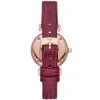 Emporio Armani Ladies Watch Gianni T-Bar AR80052 | Watches Prime