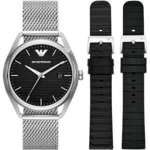 Emporio Armani Ladies Watch Gianni T-Bar AR80053 | Watches Prime