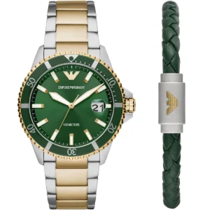 Emporio Armani Men's Watch AR80064SET | Watches Prime