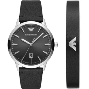 Emporio Armani Men's Watch Diver AR80066SET | Watches Prime