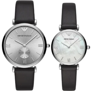 Emporio Armani Unisex Watch Couples Set AR90007 | Watches Prime
