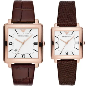 Emporio Armani Unisex Watch Gianni T-Bar AR90003 | Watches Prime