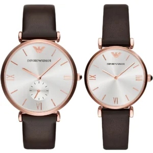 Emporio Armani Men's Watch Couples Set AR9032 | Watches Prime