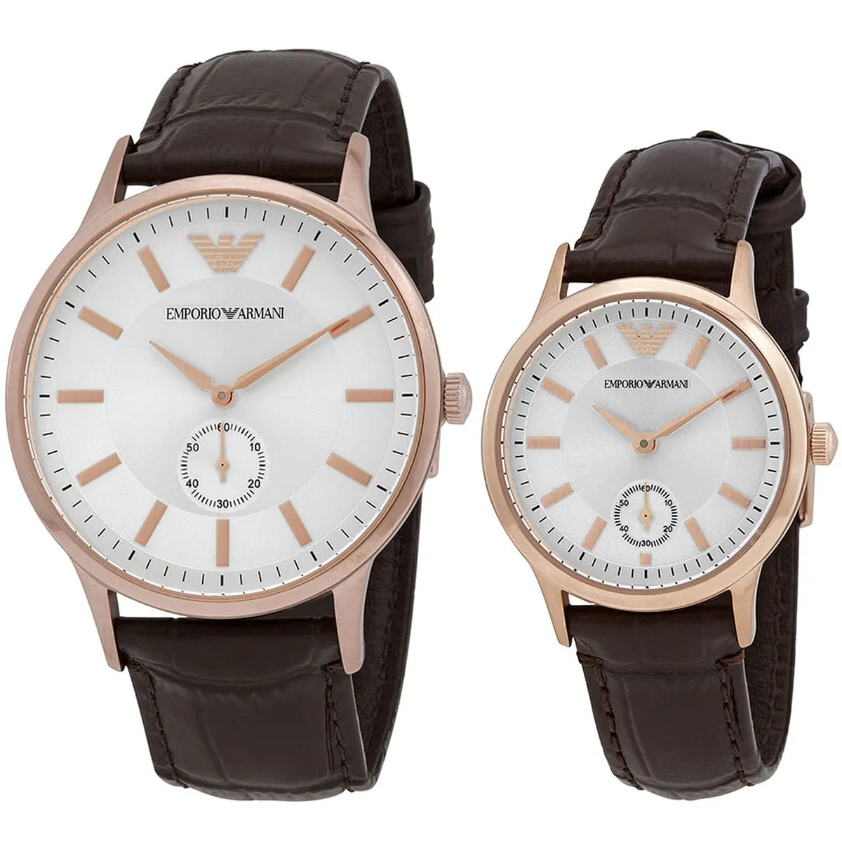 Emporio armani store couple watches