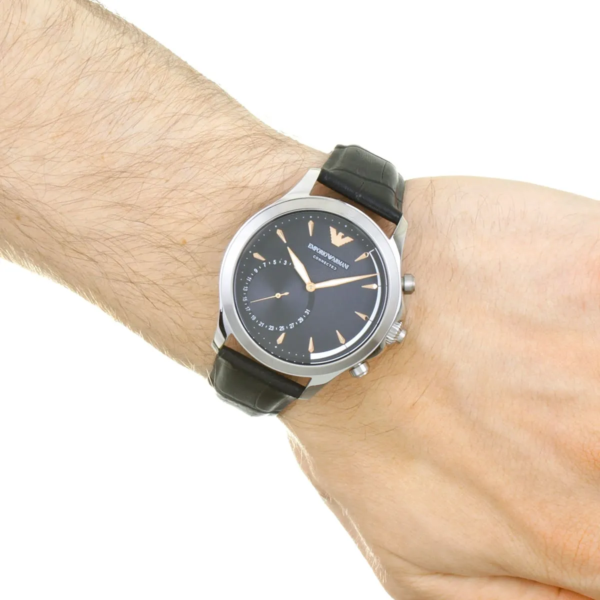 Armani hybrid smartwatch battery best sale