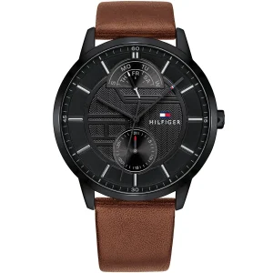 Fossil Grant Chronograph Brown Leather Belt | Watches Prime
