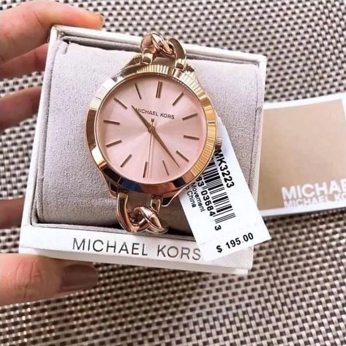 Michael Kors Ladies Watch Runway Slim MK3223 Watches Prime