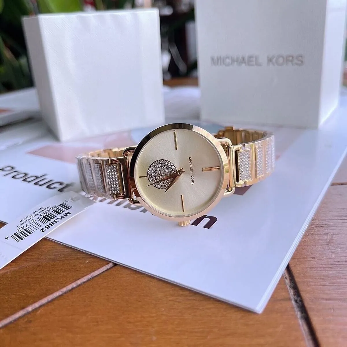 Michael Kors Ladies Watch Portia MK3852 Watches Prime