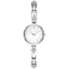 Mk4438 michael kors watch women mother of pearl crystals white dial metal stainless steel silver strap quartz battery analog three hand jaryn mercer