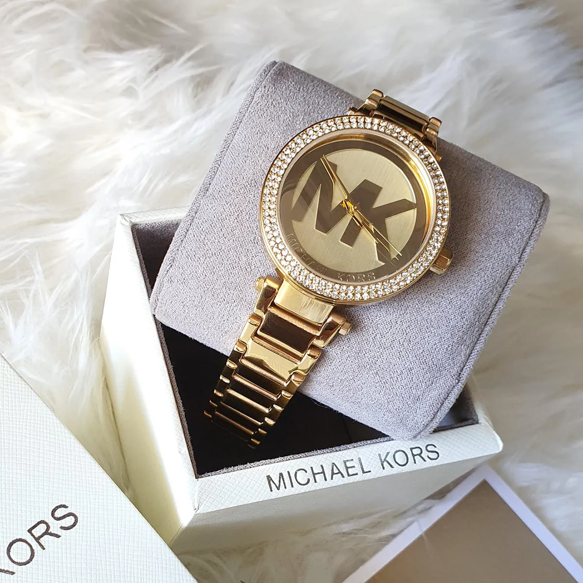 Michael Kors Parker MK5784 Women Stainless Steel Analog Dial buy Quartz Watch UC774