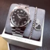 ساعة مايكل كورس نسائية تشانينج MK6113 | واتشز برايم