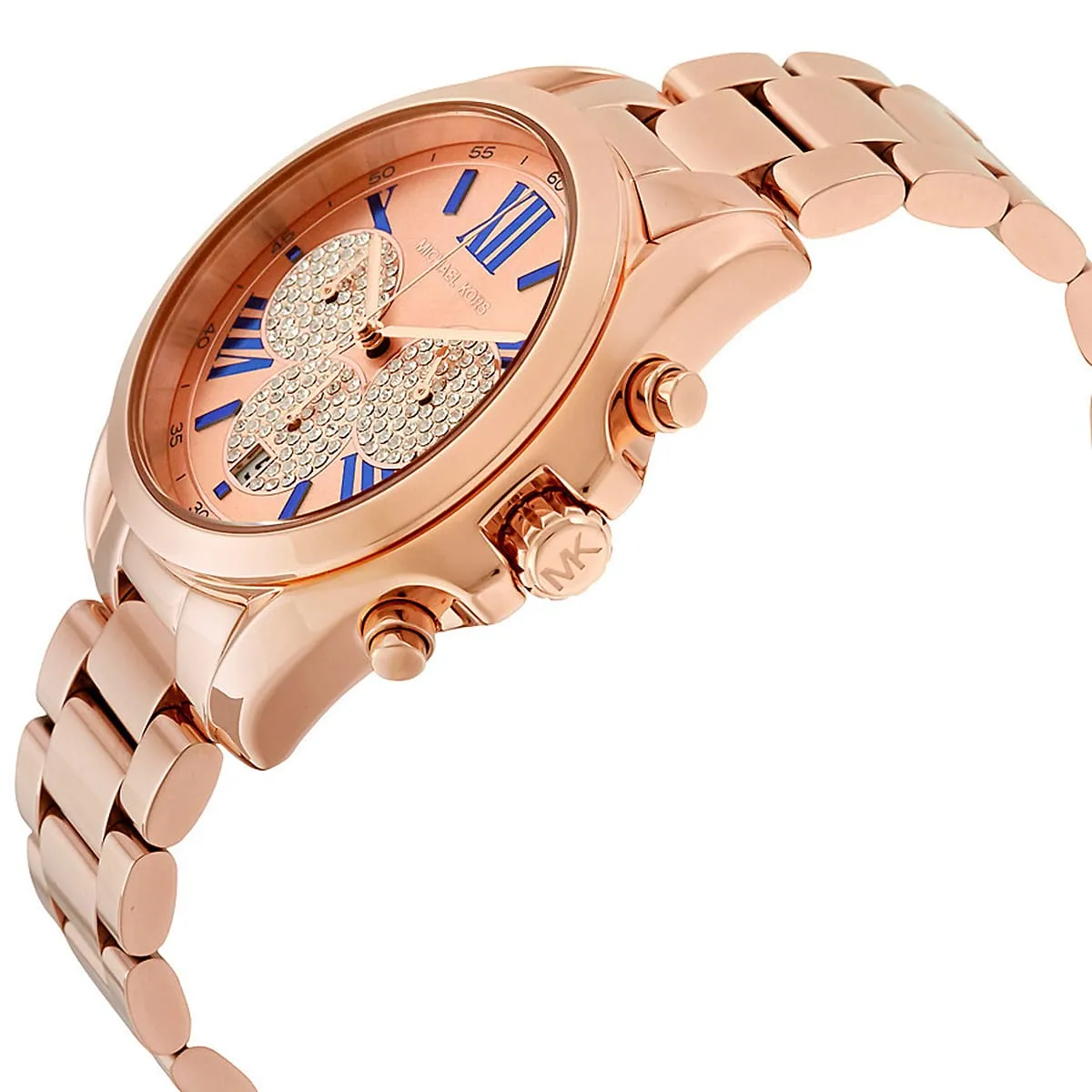 Michael shops Kors Watch Bradshaw Rose Gold Mk 6321 New