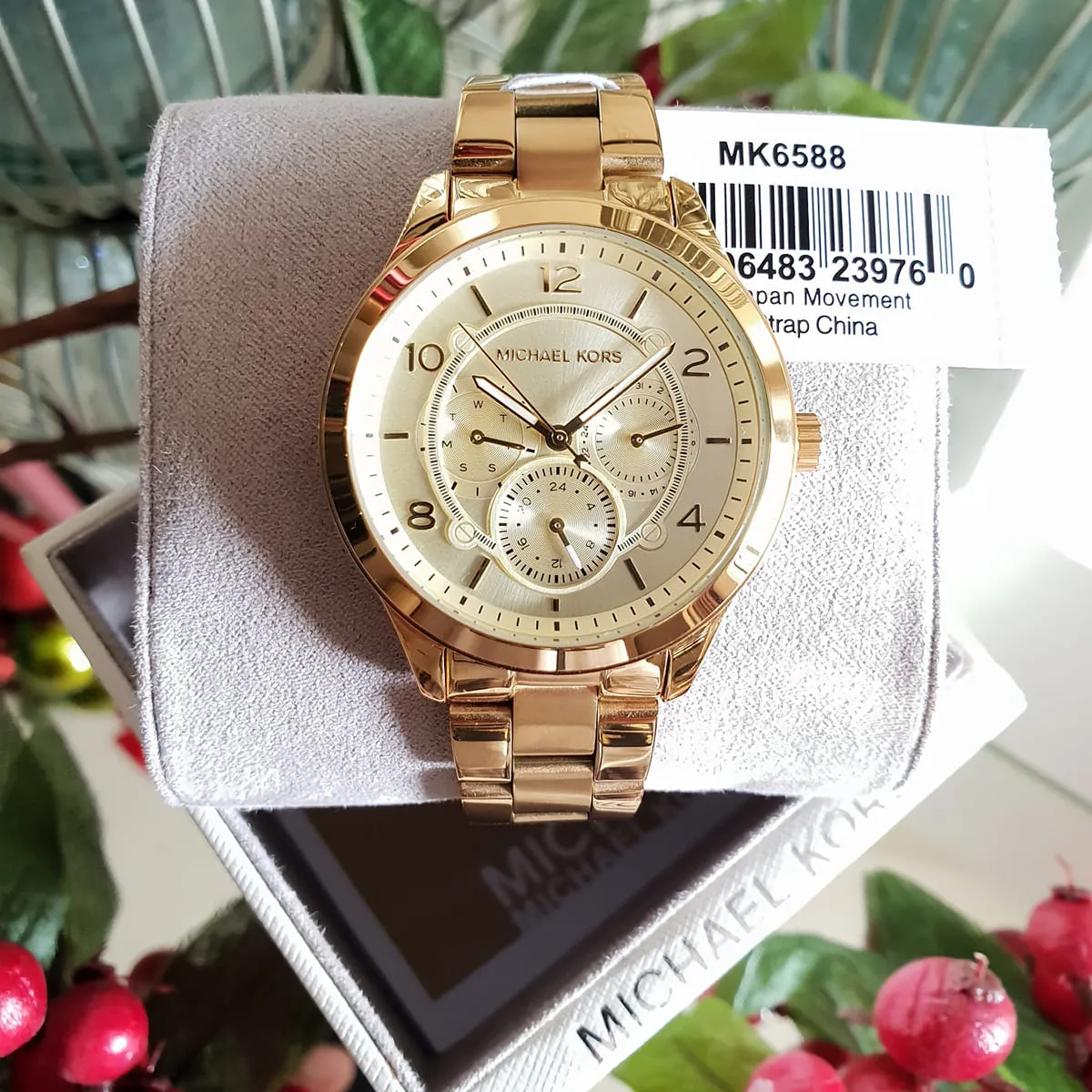 Michael Kors Ladies Watch Runway MK6588 Watches Prime