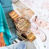 ساعة جيس نسائية كريستال كوين GW0464L3 | واتشز برايم