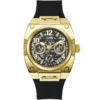 Gw0569g2 guess watch men black dial rubber strap quartz battery analog prodigy