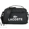 حقيبة يد رجالي لاكوست Lacoste سوداء | واتشز برايم