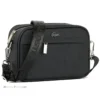 Lacoste Black Crossbody Shoulder Bag For Men | Watches Prime