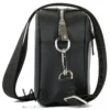 Lacoste Black Crossbody Shoulder Bag For Men | Watches Prime