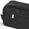 Lacoste Black Crossbody Shoulder Bag For Men | Watches Prime